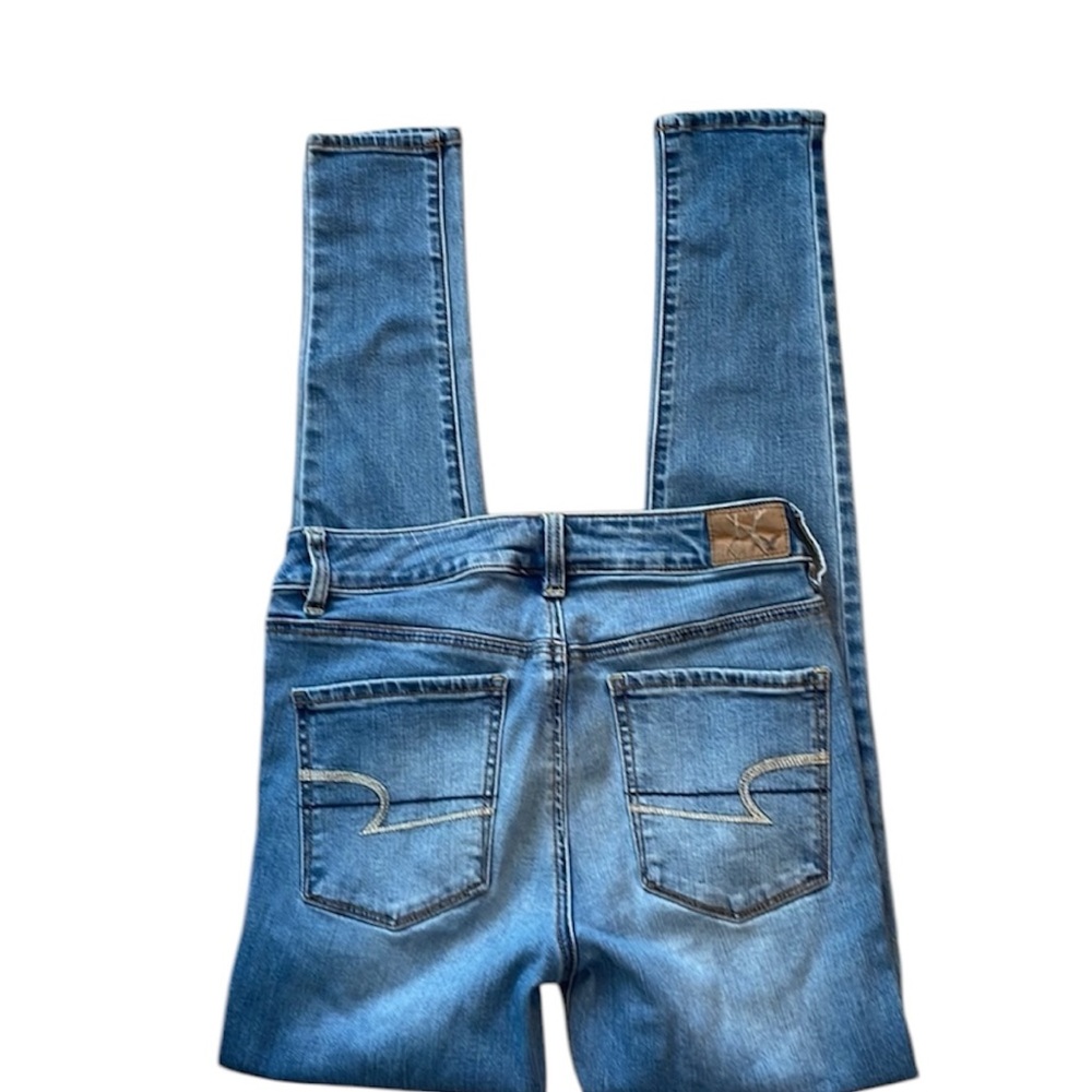 American eagle outfitters superstretch high rise Jegging jeans women size 4 long